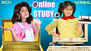 ONLINE STUDY  Rich vs Normal  MyMissAnand [upl. by Ehud]