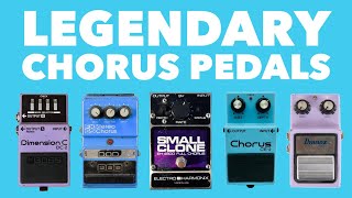 The Most Famous Chorus Pedals Ever [upl. by Alisan516]