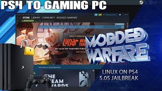 Turning Your PS4 into a Gaming PC 505 Jailbreak [upl. by Juna698]