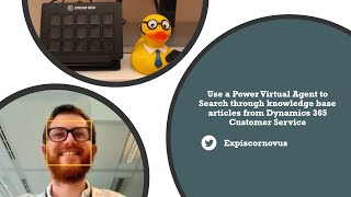 Use a Copilot to search through knowledge base articles from D365 Customer Services [upl. by Dnalyar83]