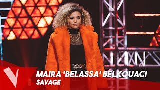 Megan Thee Stallion  Savage ● Belassa  Blinds  The Voice Belgique Saison 9 [upl. by Matthaus]