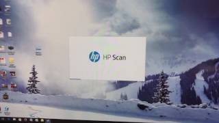 How to Scan to computer with HP Officejet [upl. by Sosthenna]