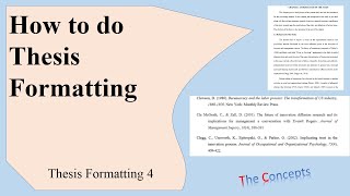 How to Format Thesis in APA [upl. by Bander284]