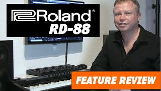 Roland RD88 Full Demo amp Feature Review [upl. by Wehttam703]