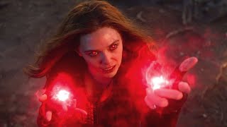 Scarlet Witch  All Scenes Powers 3  The Avengers ENDGAME [upl. by Lillith]