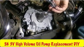 54 3V Oil Pump Replacement DIY The Hard Way [upl. by Elohcim980]