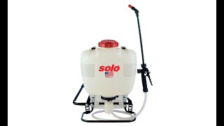 Solo 425 4Gallon Professional Piston Backpack Sprayer Wide Pressure Range up to 90 psi  Overview [upl. by Georgiana386]