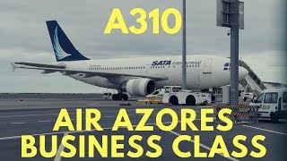 Air Azores A310 Business Class [upl. by Munroe]