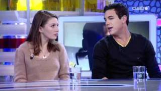 El Hormiguero 1122010 Mario Casas y María Valverde 14 [upl. by Hammock]