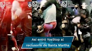 El momento en que ingresan a YosStop al reclusorio de Santa Martha Acatitla [upl. by Esinereb]