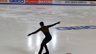 Donovan Carrillo Free Skate  Skate America 2022 [upl. by Aisul264]