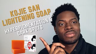 Kojie San Lightening Soap  Hyperpigmentation and Dark Spots [upl. by Issak84]