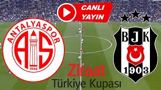 BEŞİKTAŞ ANTALYASPOR MAÇI CANLI İZLE [upl. by Esom]