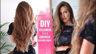 › DIY ‣ ECLAIRCIR SES CHEVEUX NATURELLEMENT  Laura MILOW [upl. by Initof]