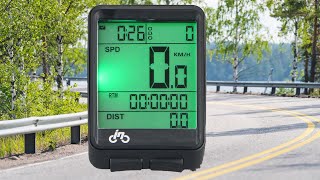 Bike Wireless Bicycle Speedometer Testing [upl. by Durwin]