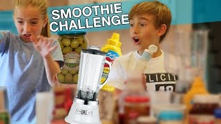 SMOOTHIE CHALLENGE  ft Johnny Orlando [upl. by Harrietta116]