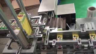 Automatic box packing and sealing video [upl. by Stefania]