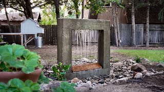 The COOLEST Water Feature to DIY [upl. by Alver]