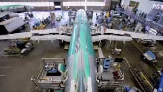 Building A Boeing 737800 Aircraft [upl. by Botsford]