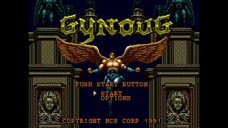 Gynoug  Mega Drive [upl. by Annawat]