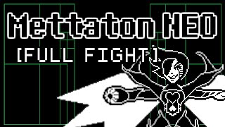 UNDERTALE Mettaton NEO FULL FIGHT [upl. by Ahseenal]