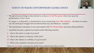 Global Trends course Contemporary Global Issues [upl. by Alit]