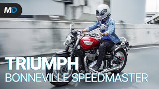 Triumph Bonneville Speedmaster Review  Beyond the Ride [upl. by Yentyrb87]