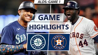 Seattle Mariners vs Houston Astros Highlights  ALDS Game 1 [upl. by Epilif]