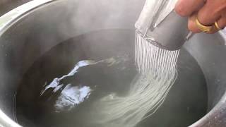 Thai Rice Flour Noodles Recipe [upl. by Suravat]