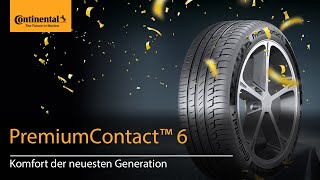 ÖAMTC Testsieger  Continental PremiumContact™ 6 [upl. by Aimej]