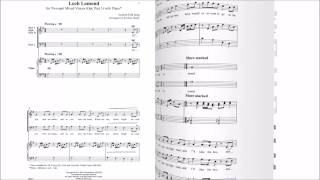 Loch Lomond BL971 Arr by Earlene Rentz [upl. by Auqenehs]