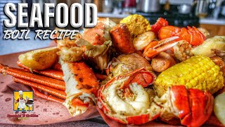 Seafood Boil Recipe In A Pot [upl. by Drazze194]