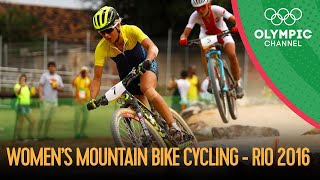 Cycling Mountain Bike Womens  Rio 2016 Replays [upl. by Airretnahs]