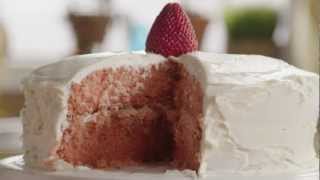 How to Make Strawberry Cake  Allrecipescom [upl. by Aicined386]