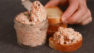 Salmon pate Best First Fish Dish [upl. by Barbee352]