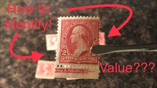 How to Identify 1890’s George Washington Stamp Variations [upl. by Newsom]