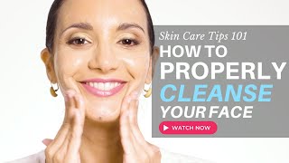 Face Cleansers  How to PROPERLY Wash Your Face To Avoid DRY SKIN and BREAKOUTS [upl. by Anauqal121]