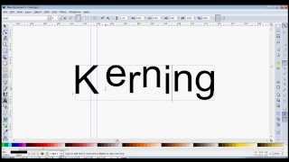 Inkscape Tips  Character Spacing  Kerning [upl. by Nacul]