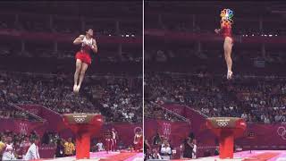 McKayla Maroney vault compared to Kohei Uchimura [upl. by Midas277]