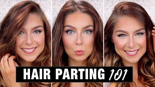 Hair Parting Styles amp Techniques  How To Part Your Hair [upl. by Gerard]