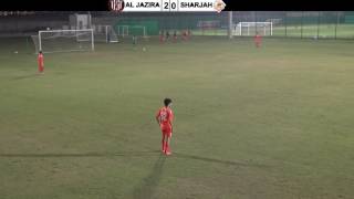 U19 LEAGUE  AL JAZIRA VS SHARJAH [upl. by Neenaj]