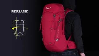 Salewa Alptrek Backpack  Tutorial [upl. by Mcnamee]