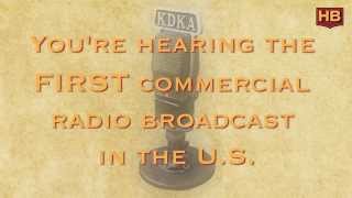 Nov 2 1920 First Commercial Radio Broadcast in the US [upl. by Noislla75]