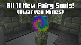 ALL 11 NEW Dwarven Mines Fairy Soul Locations Hypixel Skyblock [upl. by Korey]