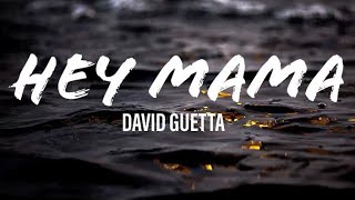 David Guetta  Hey mama ft NickiMinaj BebeRexha  Lyrics  cutenetworks [upl. by Lem]