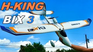 HobbyKing Bix3 RC Trainer Plane Review amp Camera Mounted Flight  Bixler 3  TheRcSaylors [upl. by Hgielra855]