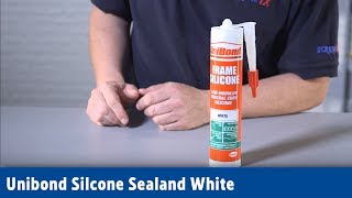 Unibond Silicone Sealant White  Screwfix [upl. by Nnaitak]