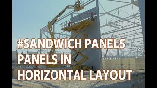 Assembly Manual for Balex Metal sandwich panels in horizontal layout [upl. by Conrade]