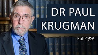 Dr Paul Krugman  Full QampA at The Oxford Union [upl. by Giguere]