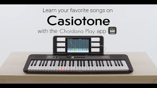 Chordana Play app Tutorial Video  CASIO [upl. by Zantos]